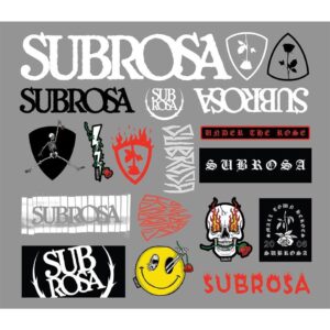 Набір наклейок Subrosa 2020