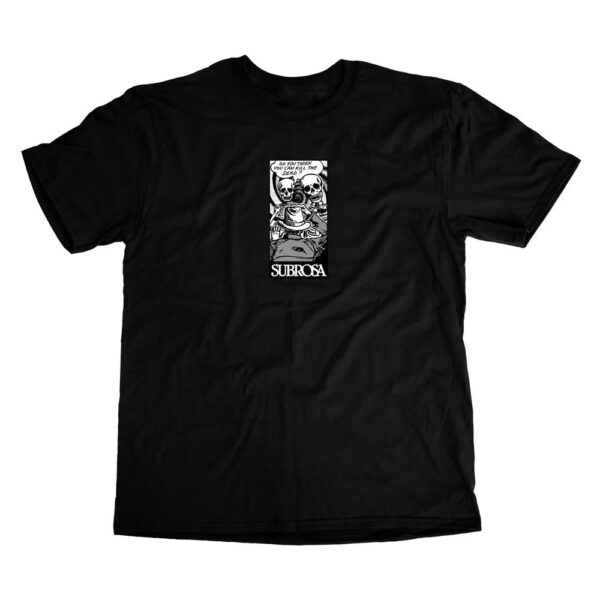 Футболка з коміксами Subrosa - чорна