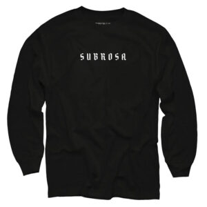 Футболка з довгим рукавом Subrosa Stout - чорна