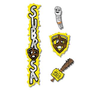 Наклейки Subrosa Wild Child V2