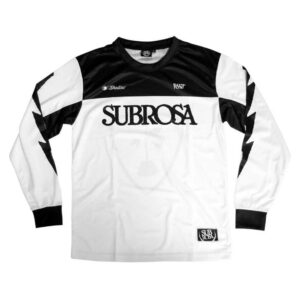 Футболка з довгим рукавом Subrosa Race - біло-чорна